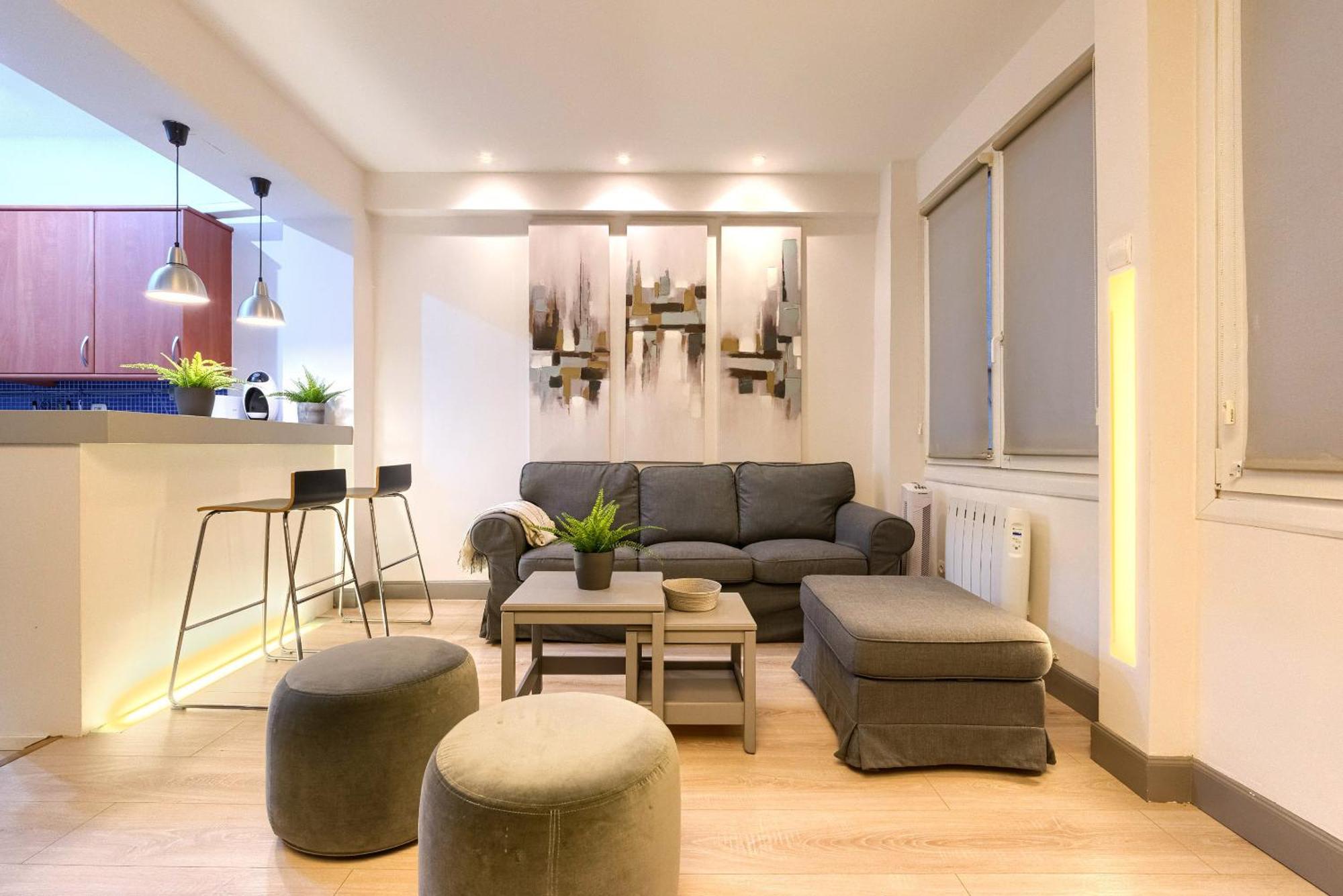 Апартаменты Tristan Vivienda Turistica De Diseno Con Ac Бильбао Экстерьер фото